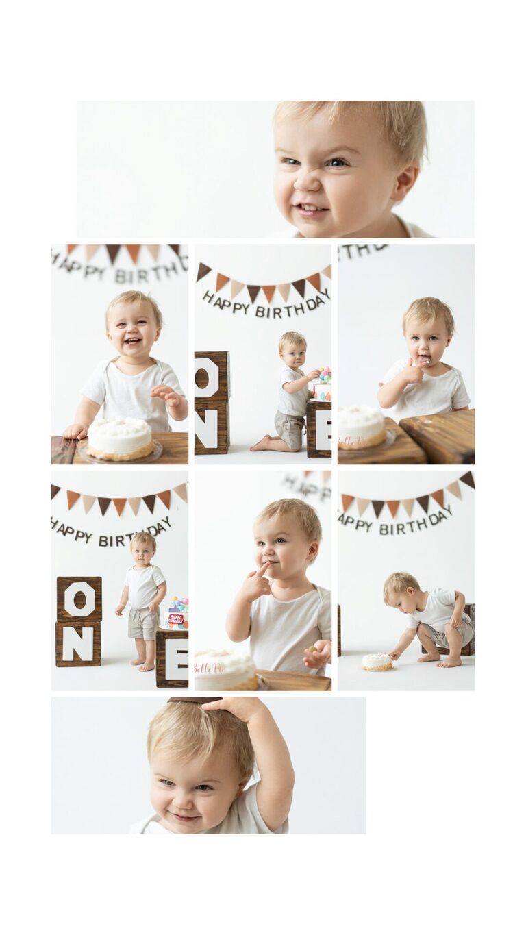 Toronto cake smash photographer